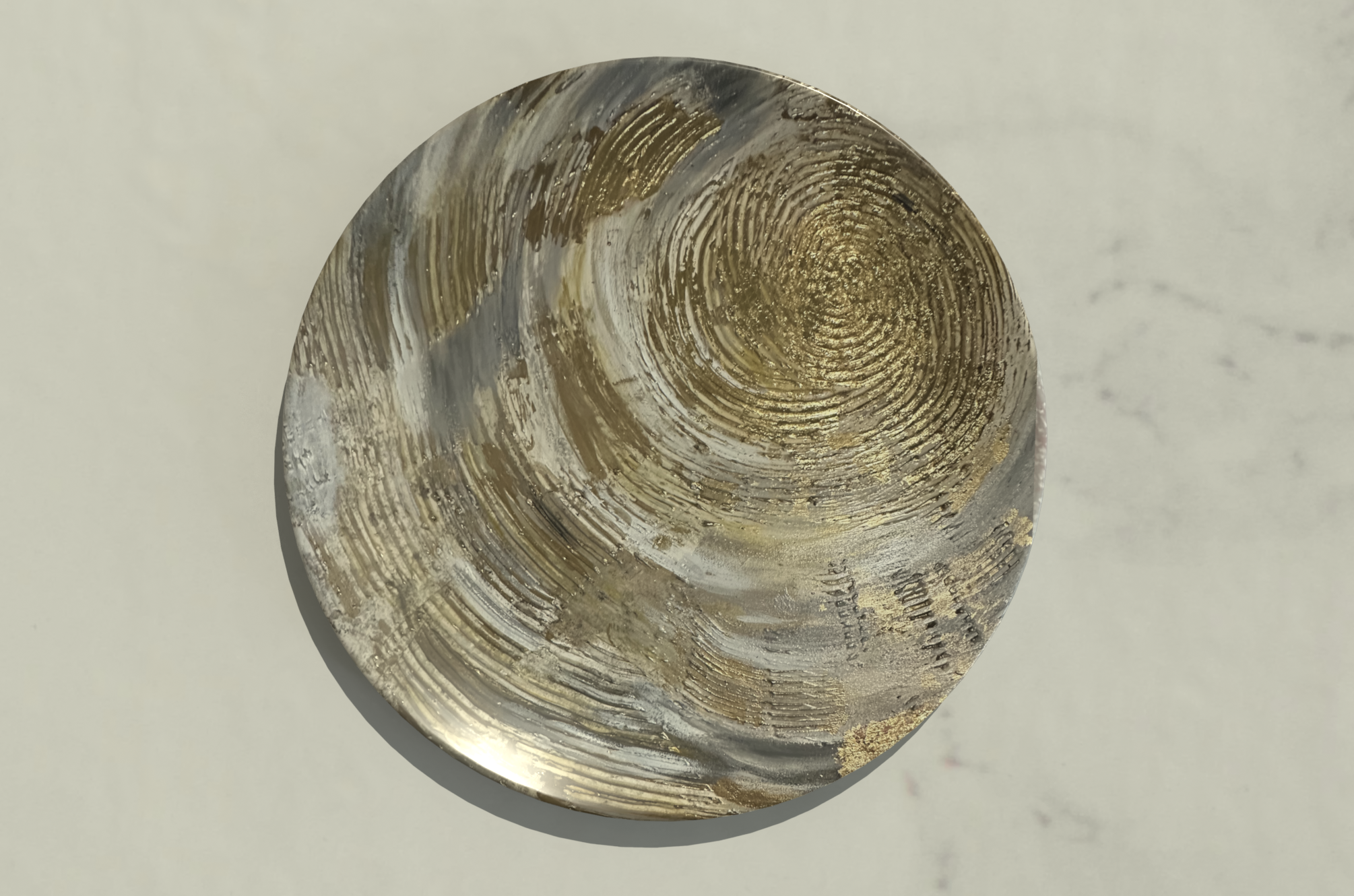 Art Plate or Set of 8 Plates by Ally Bee