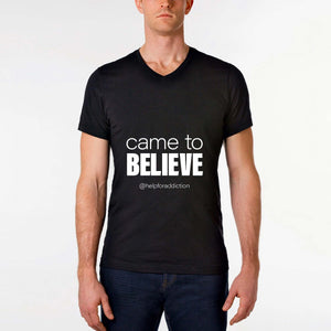 Client: South Florida Intervention | Shirt design with "came to believe" @helpforaddiction
